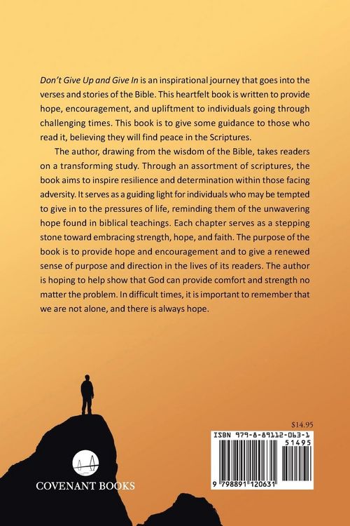 Produktbild: Don't Give Up and Give In