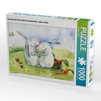 Produktbild: CALVENDO Puzzle Ich hab Dich lieb (wahre Freundschaft, wahre Liebe) | 1000 Teile Lege-Gr&ouml;&szlig;e 64x48cm Foto-Puzzle f&uuml;r gl&uuml;ckliche Stunden