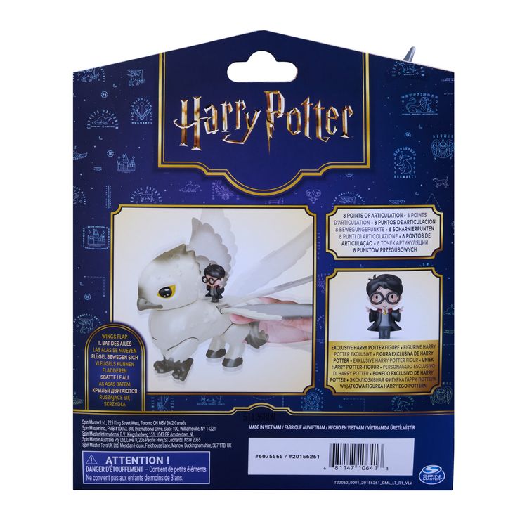 Produktbild: Spin Master Sammelfigur Harry Potter Wizarding World MMM Harry & Seidenschnabel