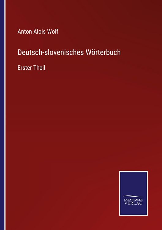 Produktbild: Deutsch-slovenisches W&ouml;rterbuch