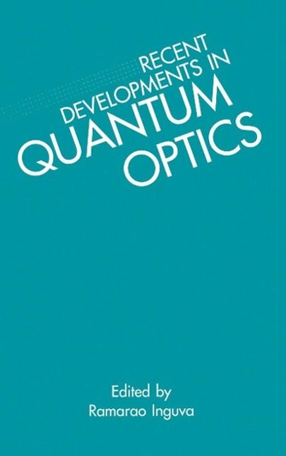 Produktbild: Recent Developments in Quantum Optics