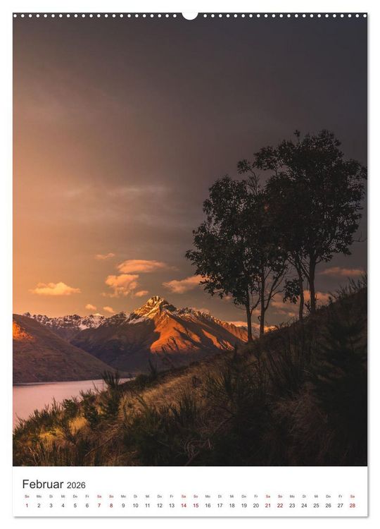 Produktbild: Neuseeland - Das Traumland schlechthin. (hochwertiger Premium Wandkalender 2026 DIN A2 hoch), Kunstdruck in Hochglanz