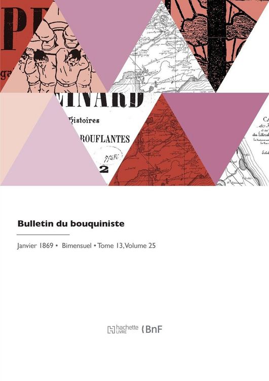 Produktbild: Bulletin du bouquiniste