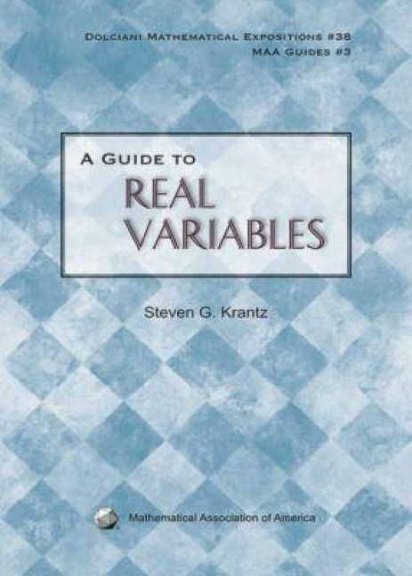 Produktbild: A Guide to Real Variables