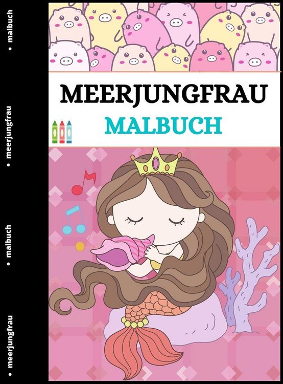 Produktbild: Meerjungfrau Malbuch