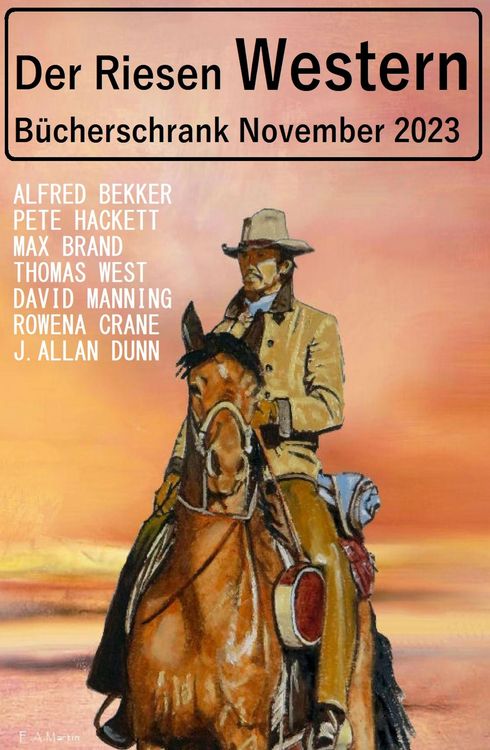 Produktbild: Der Riesen Western B&uuml;cherschrank November 2023
