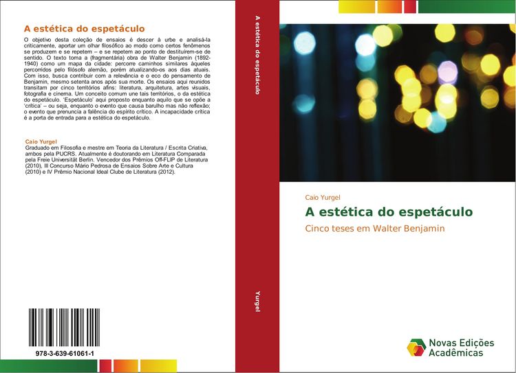 Produktbild: A est&eacute;tica do espet&aacute;culo