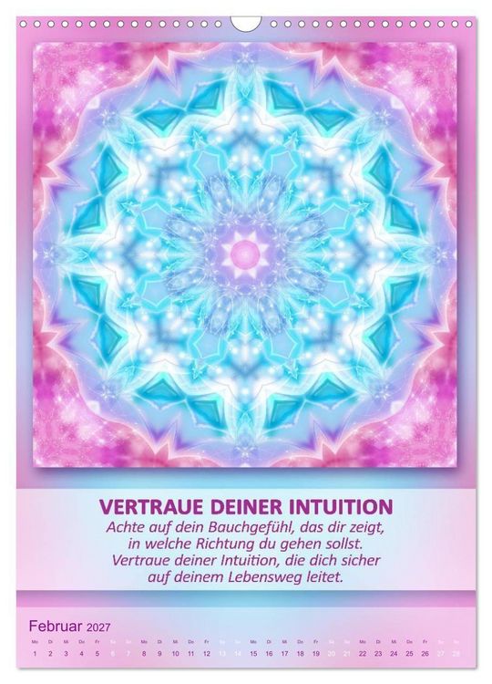 Produktbild: Light Energy Mandalas - Kalender - Vol. 2 (Wandkalender 2027 DIN A3 hoch), CALVENDO Monatskalender