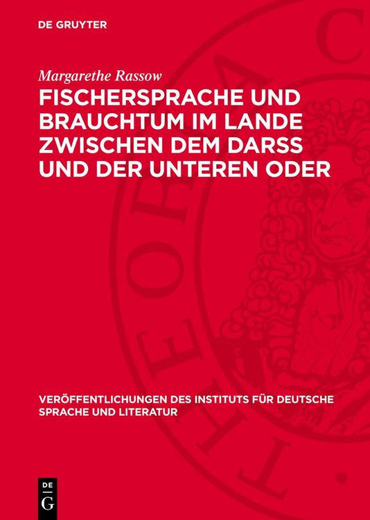 Produktbild: Fischersprache und Brauchtum im Lande zwischen dem Darss und der unteren Oder