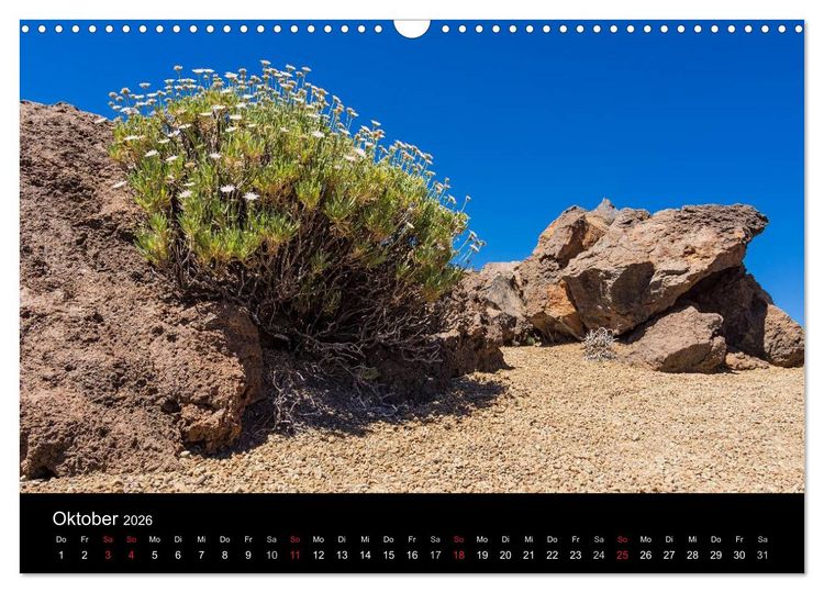 Produktbild: Teneriffa (Wandkalender 2026 DIN A3 quer), CALVENDO Monatskalender