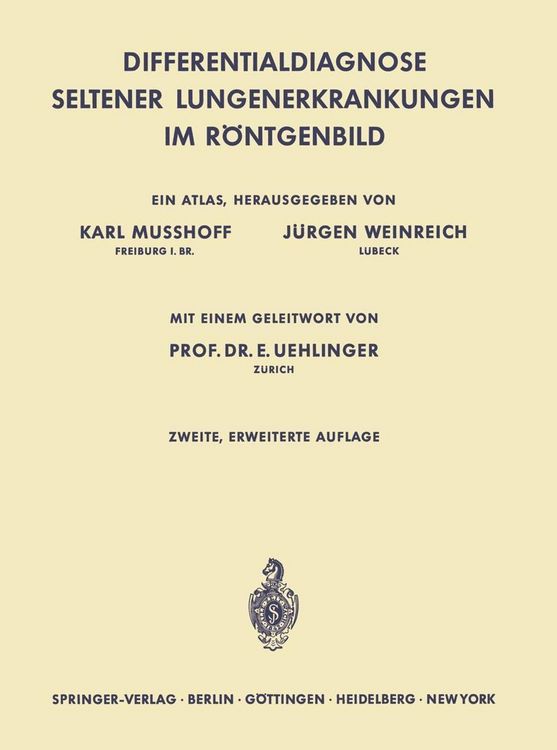Produktbild: Differentialdiagnose Seltener Lungenerkrankungen im R&ouml;ntgenbild