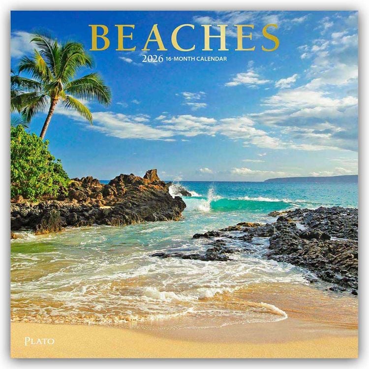 Produktbild: Beaches &ndash; Traumstr&auml;nde 2026 &ndash; 16-Monatskalender