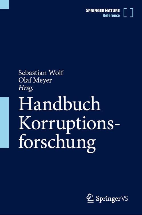Produktbild: Handbuch Korruptionsforschung