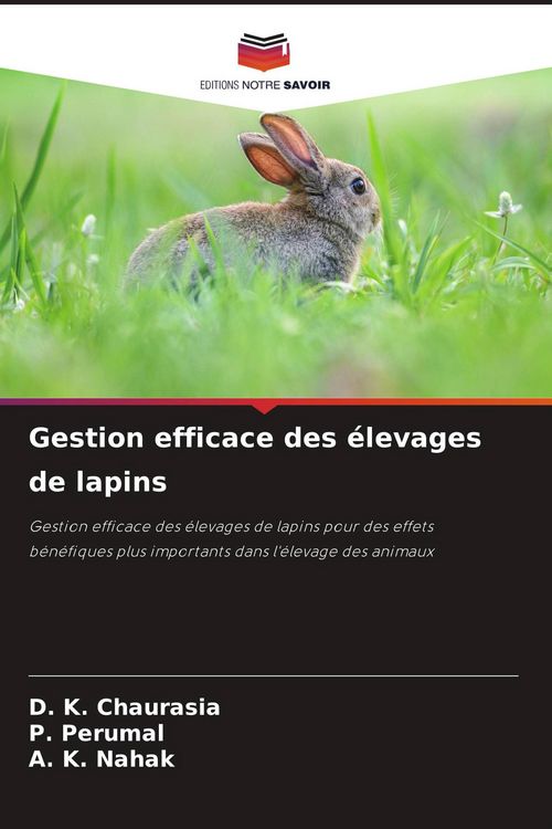 Produktbild: Gestion efficace des &eacute;levages de lapins