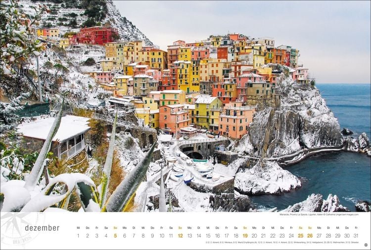 Produktbild: Italien Globetrotter Kalender 2027 - Von sonnigen K&uuml;sten und s&uuml;dlichem Flair