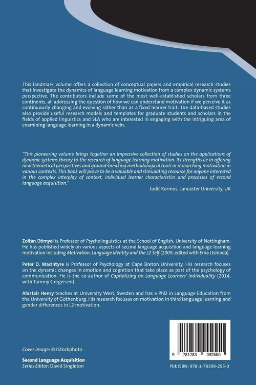 Produktbild: Motivational Dynamics in Language Learning