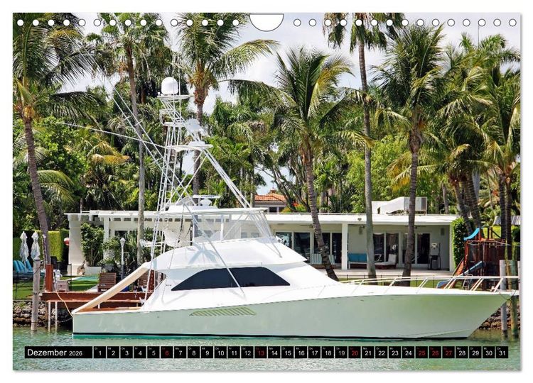 Produktbild: MIAMI (Wandkalender 2026 DIN A4 quer), CALVENDO Monatskalender