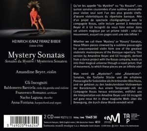 Produktbild: Biber: Mystery (Rosary) Sonatas