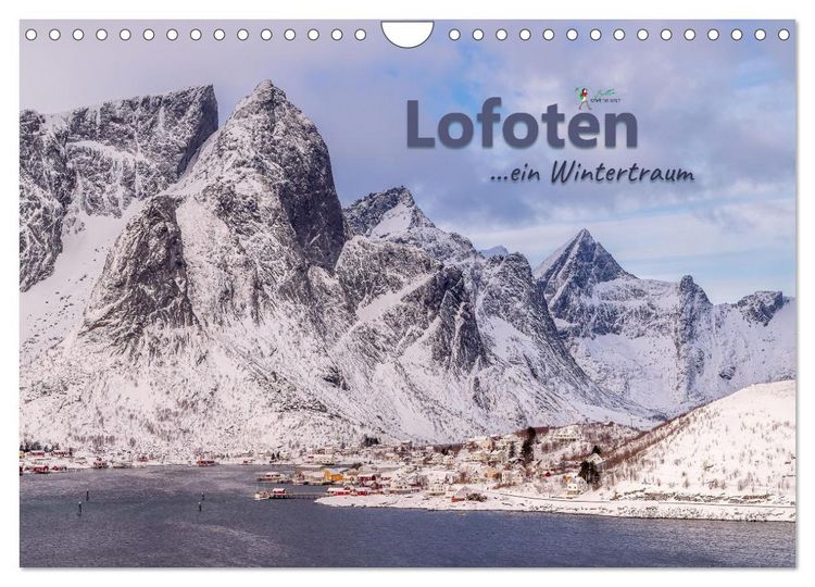 Produktbild: Lofoten ...ein Wintertraum (Wandkalender 2026 DIN A4 quer), CALVENDO Monatskalender