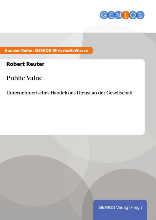 Produktbild: Public Value