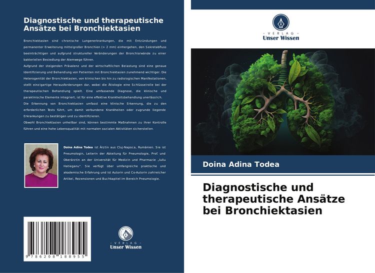 Produktbild: Diagnostische und therapeutische Ans&auml;tze bei Bronchiektasien