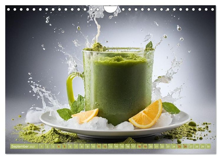 Produktbild: Lifestyle Matcha - Hot und Cool (Wandkalender 2027 DIN A4 quer), CALVENDO Monatskalender