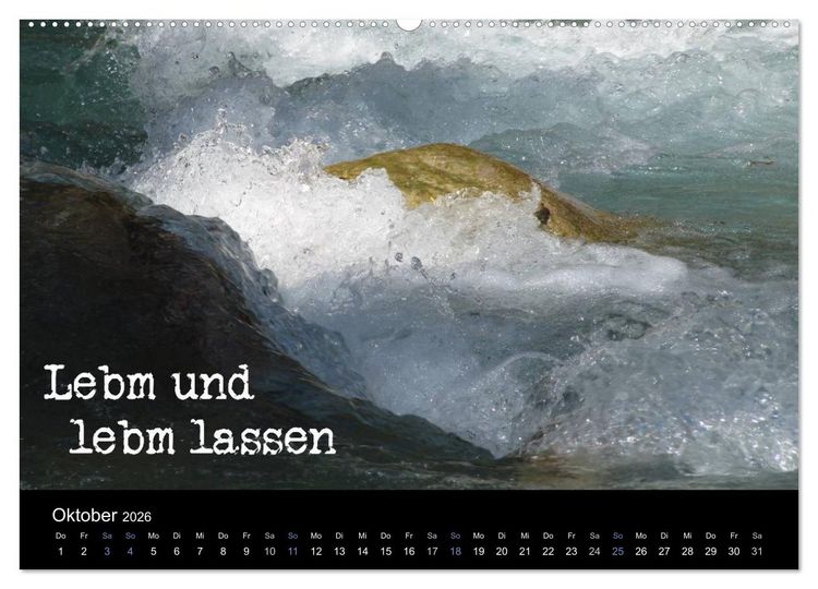 Produktbild: Baierische Lebensweisheiten (hochwertiger Premium Wandkalender 2026 DIN A2 quer), Kunstdruck in Hochglanz