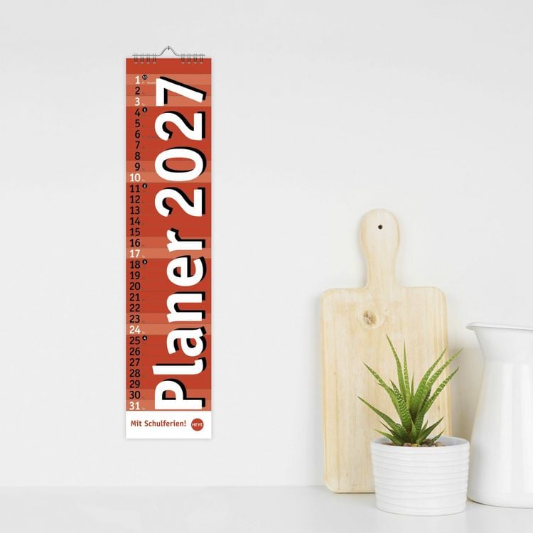 Produktbild: Langplaner, rot 2027