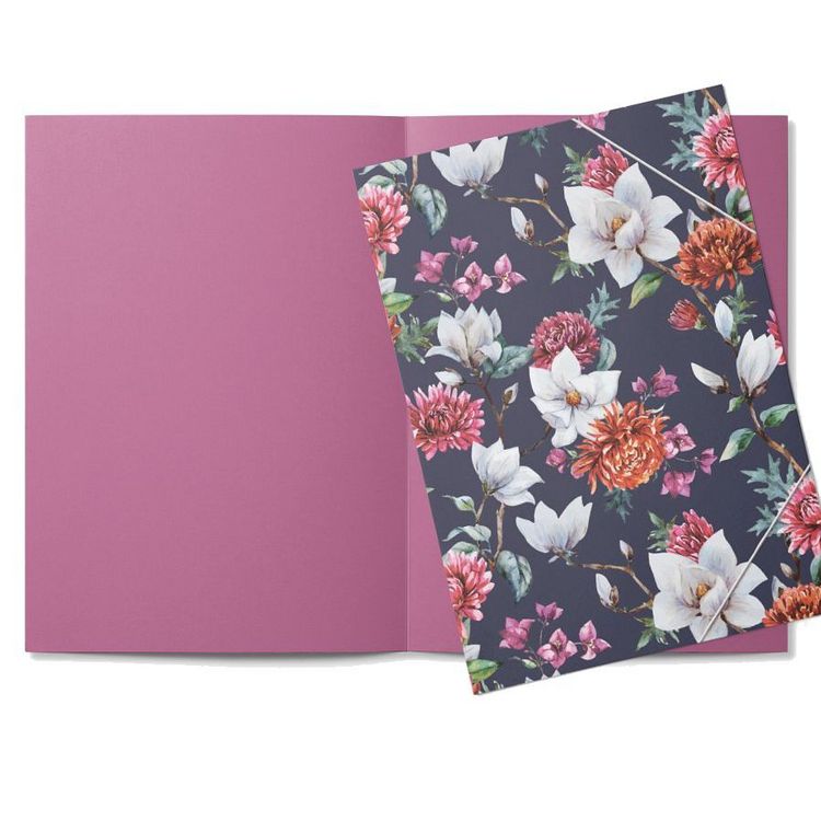 Produktbild: Sammelmappe A4, Chrysantheme
