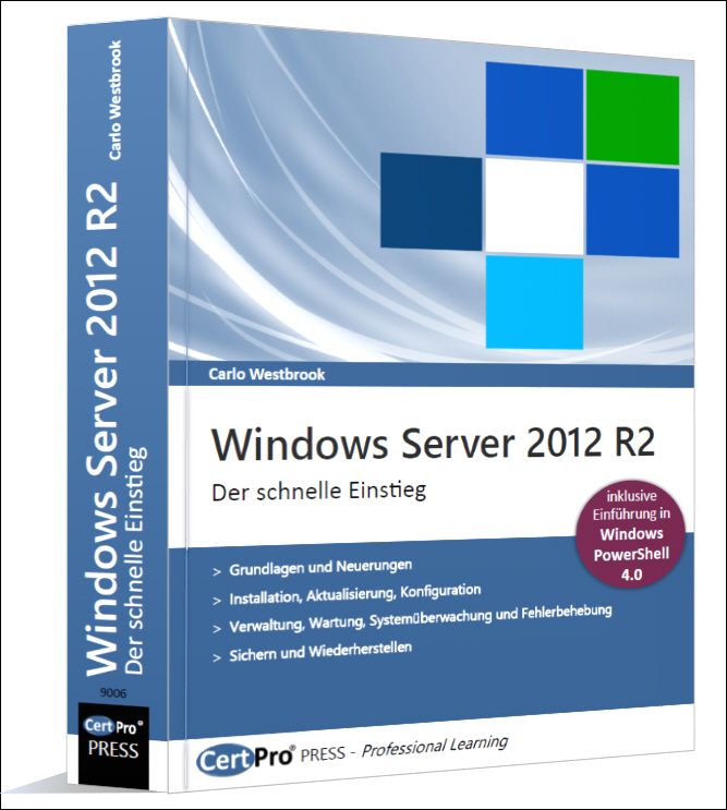 Produktbild: Windows Server 2012 R2 - Der schnelle Einstieg