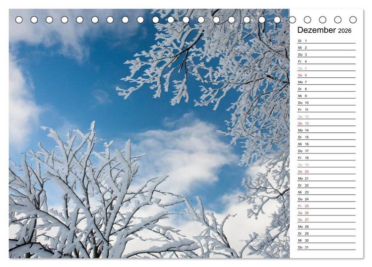 Produktbild: DER STEIGERWALD - Impressionen einer Landschaft (Tischkalender 2026 DIN A5 quer), CALVENDO Monatskalender