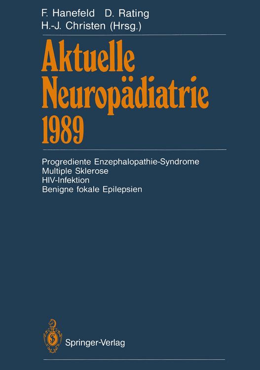 Produktbild: Aktuelle Neurop&auml;diatrie 1989