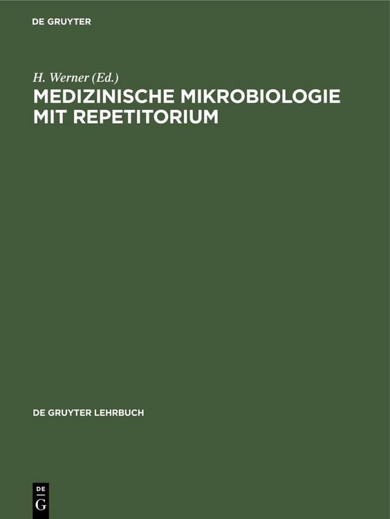 Produktbild: Medizinische Mikrobiologie mit Repetitorium