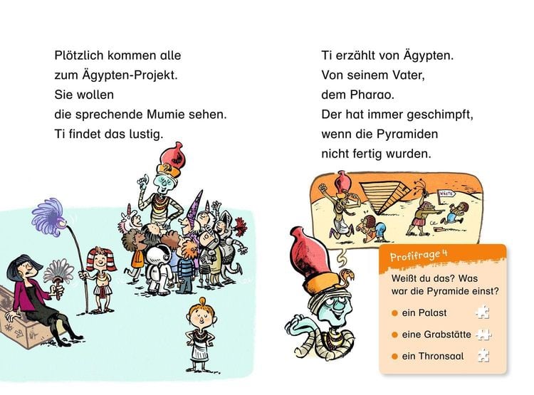 Produktbild: Duden Leseprofi &ndash; Eine Mumie geht zur Schule, 1. Klasse