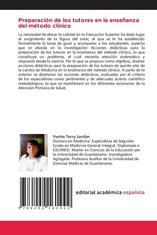 Produktbild: Preparaci&oacute;n de los tutores en la ense&ntilde;anza del m&eacute;todo cl&iacute;nico