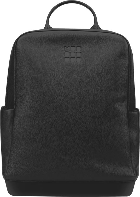 Produktbild: Moleskine klassischer Lederrucksack Schwarz