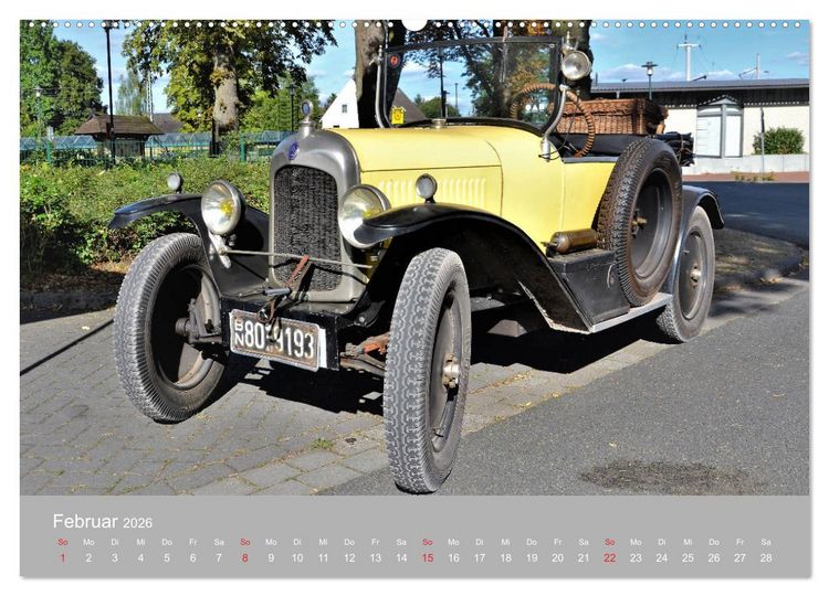 Produktbild: OLDTIMER-Event (Wandkalender 2026 DIN A2 quer), CALVENDO Monatskalender