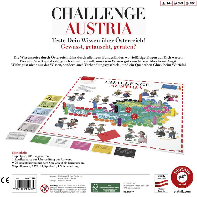 Produktbild: Challenge Austria