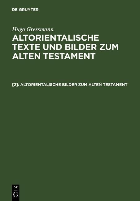 Produktbild: Altorientalische Bilder zum Alten Testament