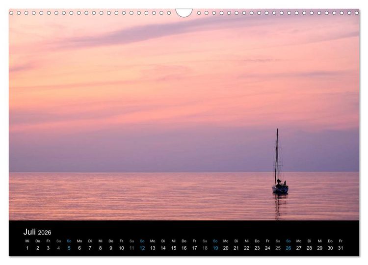 Produktbild: Ostseestrand Graal-M&uuml;ritz (Wandkalender 2026 DIN A3 quer), CALVENDO Monatskalender