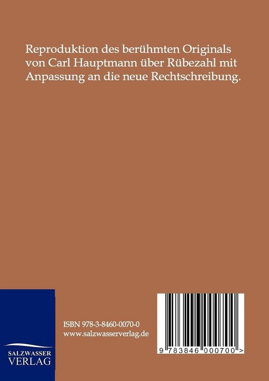 Produktbild: R&uuml;bezahl-Buch