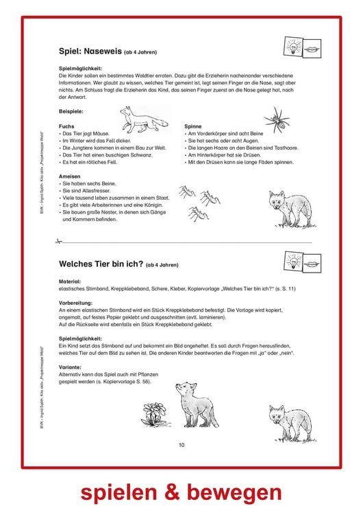 Produktbild: Kita aktiv Projektmappe Wald