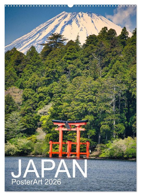Produktbild: Japan PosterArt 2024 (Wandkalender 2026 DIN A2 hoch), CALVENDO Monatskalender