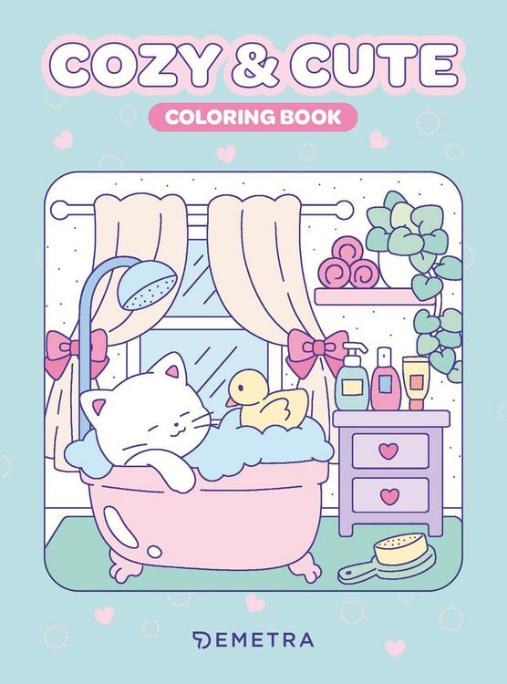Produktbild: Cozy & cute. Coloring book