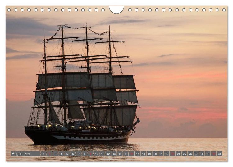 Produktbild: Gro&szlig;segler (Wandkalender 2026 DIN A4 quer), CALVENDO Monatskalender