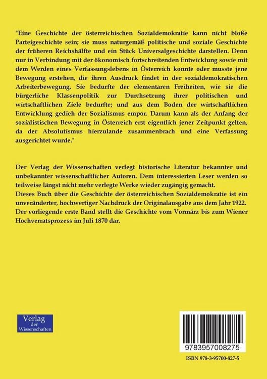Produktbild: Geschichte der &ouml;sterreichischen Sozialdemokratie