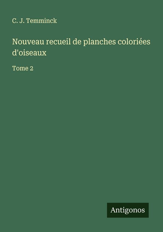 Produktbild: Nouveau recueil de planches colori&eacute;es d'oiseaux