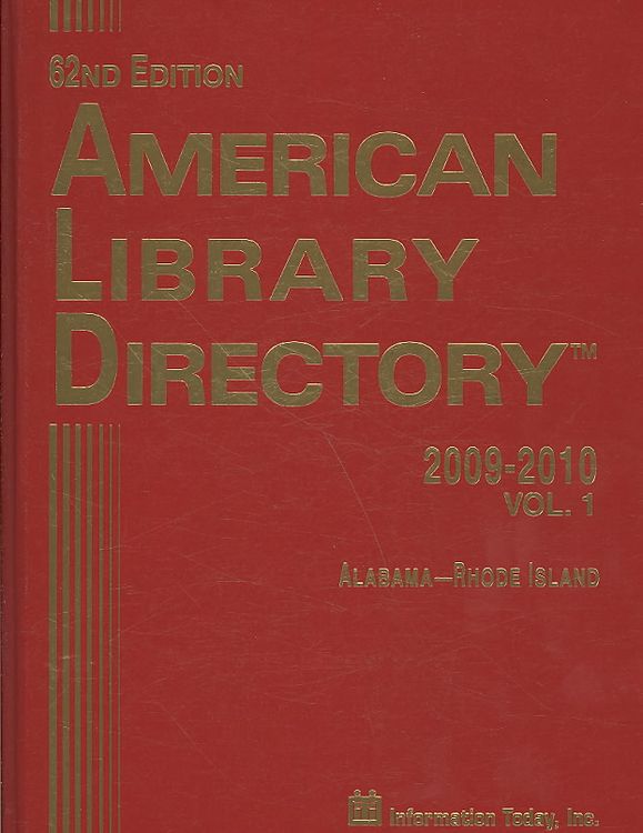 Produktbild: American Library Directory