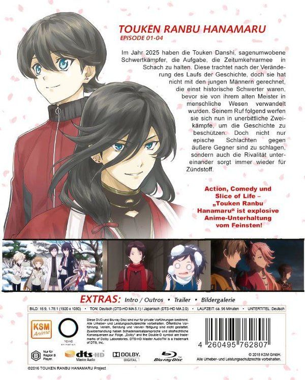 Produktbild: Touken Ranbu Hanamaru - Episode 01-04