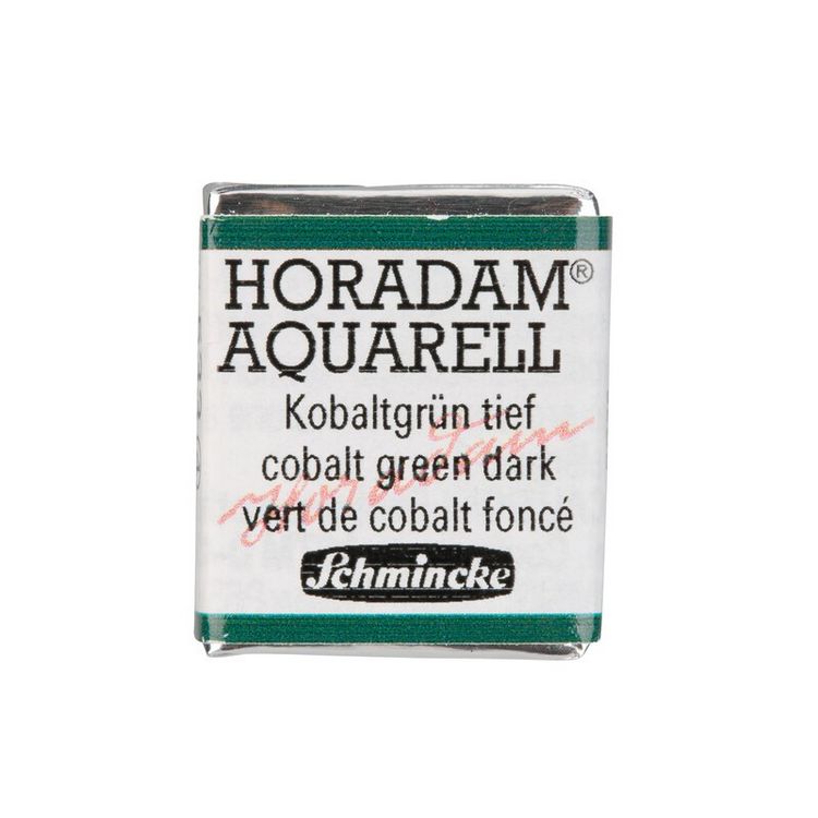 Produktbild: Schmincke Horadam Aquarell 1/2 N&auml;pfchen, Kobaltgr&uuml;n tief